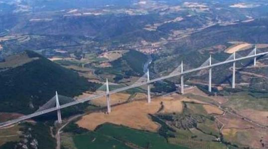 世界上最高的橋是哪座 米約大橋與地面垂直距離270米