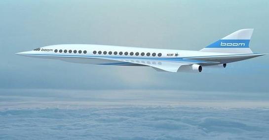 世界最快民用噴射機 亮相紐約飛到倫敦只需要3.5小時