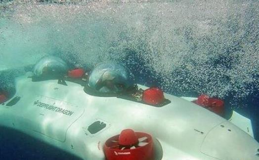 世界最快個人潛艇 ortega潛水器3秒下潛100米更安全可靠