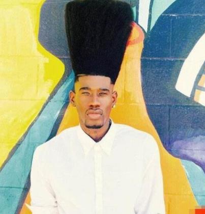 世界上最高的莫西干發(fā)型 日本渡邊一祐頭發(fā)1.18米