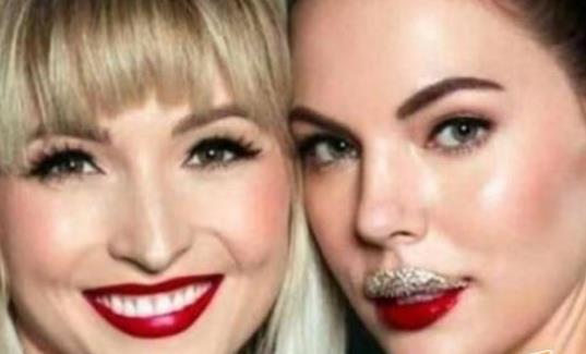 全世界最貴重的嘴唇 嘴唇全是鑲鉆石