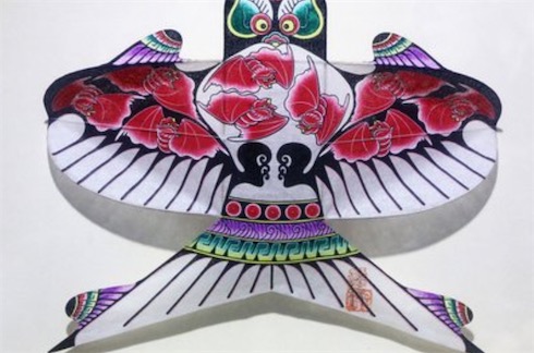 世界上最小的風箏 沙燕風箏4平方厘米左右