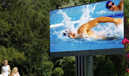 世界最大4k電視機 C seed電視機屏幕有262寸