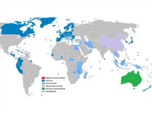 免簽證是什么意思?對(duì)中國(guó)免簽的國(guó)家