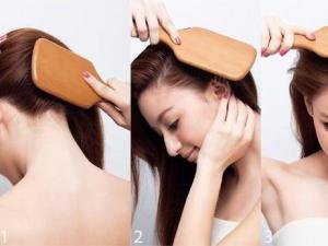 按摩梳、護發梳、造型梳的正確使用方法