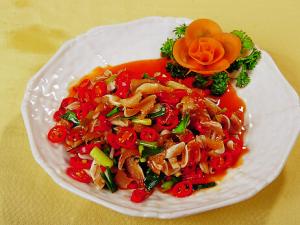 讓水煎法炒菜變得更香-欖菜貝粒豆角的做法