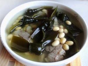 喝海帶湯有什么作用?喝海帶湯的好處