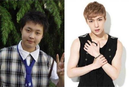 張藝興過去的照片被爆出來后,有很多網友表示“這不是杜海濤嗎?”那圓滾滾的臉蛋像極了杜海濤哈哈。現在的杜海濤跟張藝興比起來差的太多了,張藝興好帥哦!