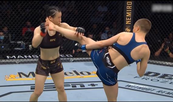 張偉麗遭羅斯KO擊倒,無緣衛冕UFC草量級金腰帶,正式回應失利