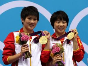 倫敦奧運中國10金 雙人10米跳臺陳若琳/汪皓金牌