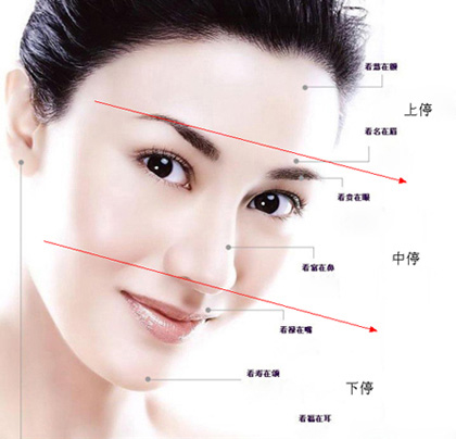 面相圖解：從面相三?？葱腋＿\勢吉兇