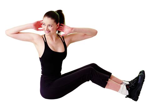 想要腹肌沒問題,仰臥起坐幫助你!