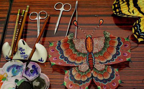 傳統手工，扎風箏