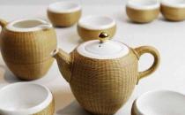 四川特有的傳統手工藝，竹絲扣瓷