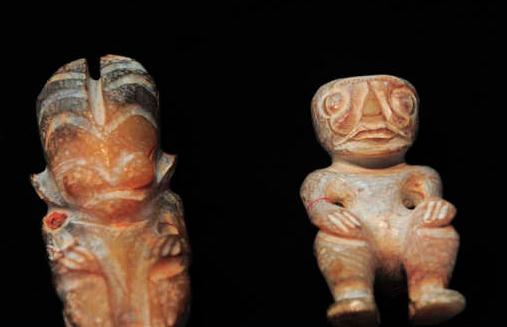 北京展出疑似“遠(yuǎn)古外星人”雕刻遺物