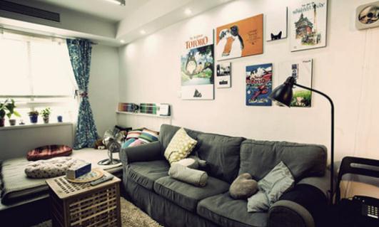 客廳背景墻的設(shè)計(jì)方案:魅力燈光