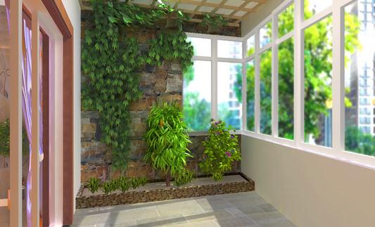 陽臺吊頂?shù)难b修要點:照明不可少