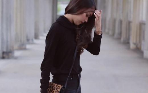 黑色系的服裝搭配法則