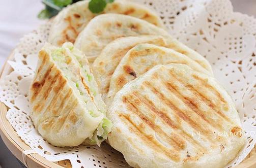 營養早餐蘿卜絲素餡餅