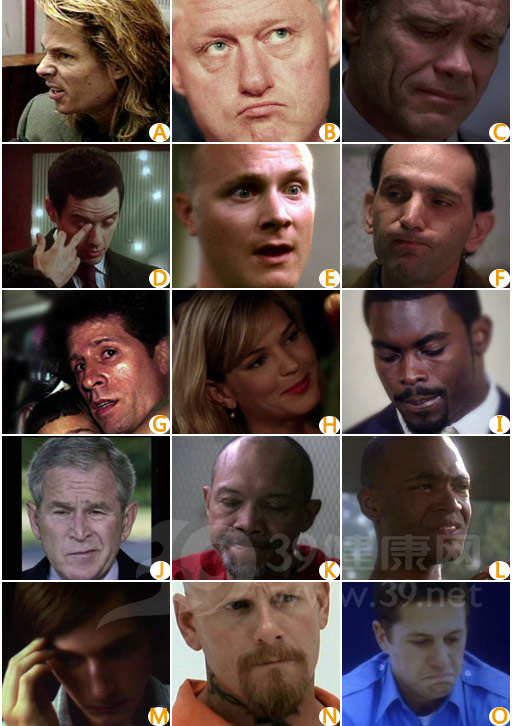 表情識別測試 破譯心靈密碼