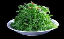 增食欲又爽口的食譜：堅(jiān)果蒜泥拌茼蒿