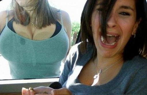 女性胸太大也是災難