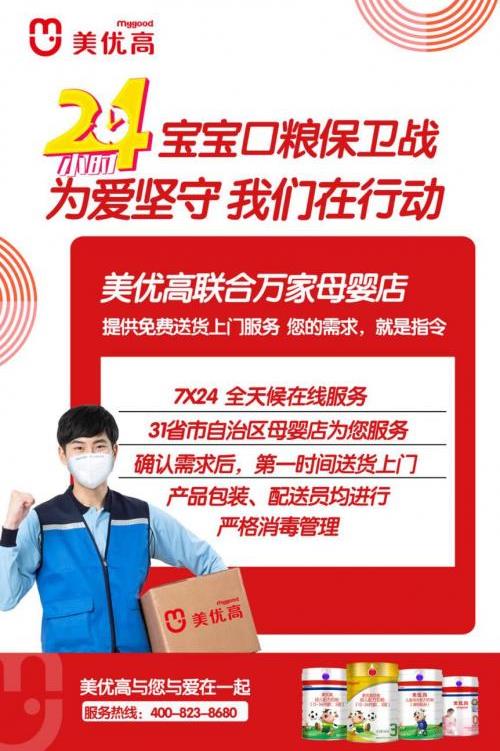 戰役添能量 守護優成長 澳優美優高再伸援手