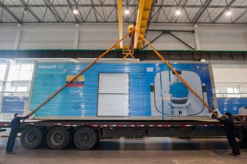 馳援全球四大洲，東軟醫(yī)療4臺方艙CT再出海